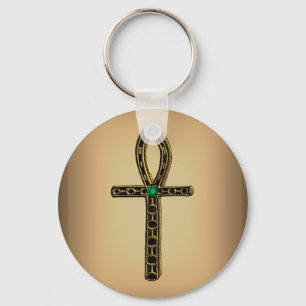 De Ankh (goud) Sleutelhanger