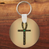 De Ankh (goud) Sleutelhanger (Voorkant)