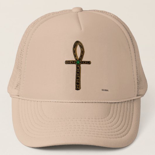 De Ankh (goud) Trucker Pet (Voorkant)