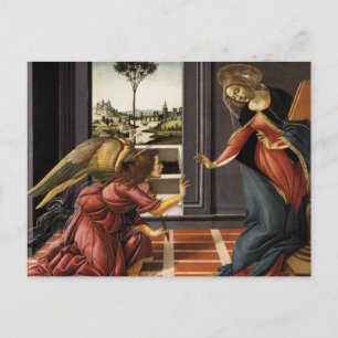 De annunciatie door Botticelli Briefkaart