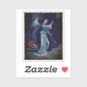 De annunciatie - door Gerard David, 1506 Sticker (Vel)