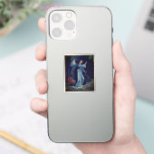 De annunciatie - door Gerard David, 1506 Sticker (Telefoon)