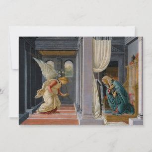 De annunciatie door Sandro Botticelli Kaart