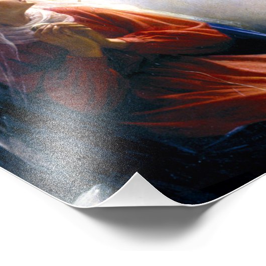 DE ANNUNCIATIE. FOTO AFDRUK (Hoek)