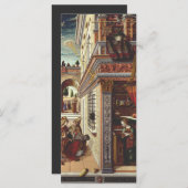 De Annunciatie, met Sint Emidius (Voorkant / Achterkant)