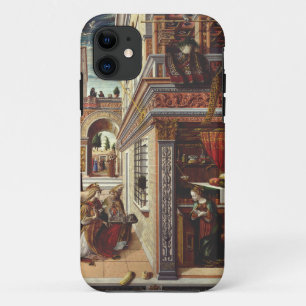 De Annunciatie, met Sint Emidius Case-Mate iPhone Case