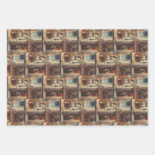 De Annunciatie, met Sint Emidius Inpakpapier Vel