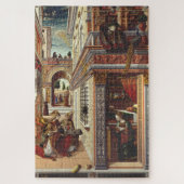 De Annunciatie, met Sint Emidius Legpuzzel (Verticaal)