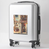 De Annunciatie, met Sint Emidius Sticker (Koffer)