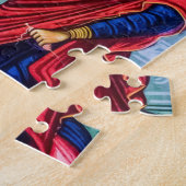 De annunciatie Orthodoxe Christelijke Icoon Legpuzzel (Zijkant)