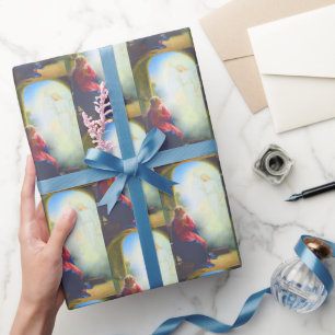 De annunciatie uit De kapel Cadeaupapier