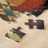 De Annunciatie van de Maagd Maria door Hans Memlin Legpuzzel (Zijkant)