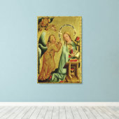 De Annunciatie van het Hoogaltaar Canvas Afdruk (Insitu (Houten vloer))