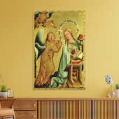 De Annunciatie van het Hoogaltaar Canvas Afdruk (Insitu (Woonkamer))