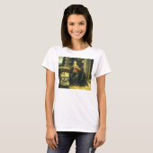 De annunciatie van Leonardo da Vinci T-shirt (Voorkant volledig)