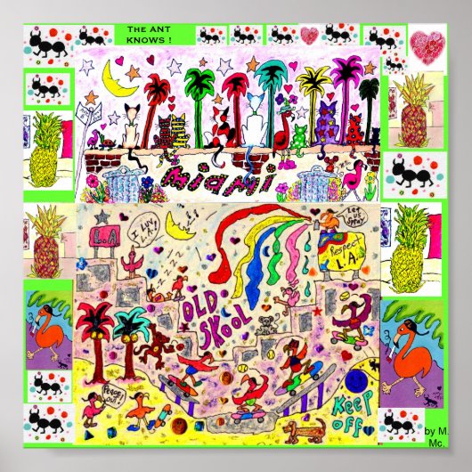 De Ant Knows Poster (Voorkant)