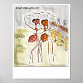 De Ant Sisters... werken hard feest. Poster (Voorkant)