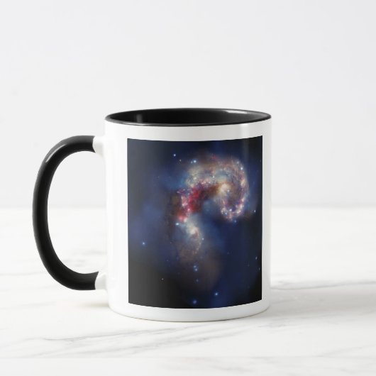 De Antennae Galaxies Mok (Links)