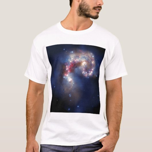 De Antennae Galaxies T-shirt (Voorkant)