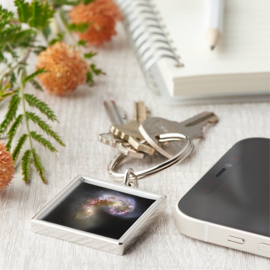 De Antennaese sterrenstelsels Sleutelhanger (Zijkant)