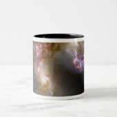 De Antennaese sterrenstelsels Tweekleurige Koffiemok (Center)