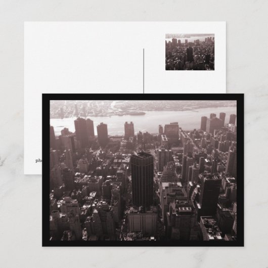 De Antenne van de Middelbare school van NYC Norman Briefkaart (Voorkant / Achterkant)