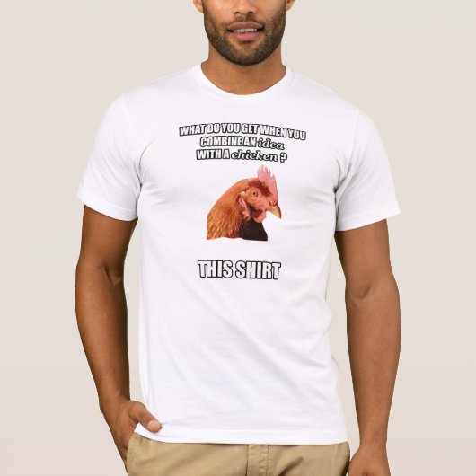 De anti-Joke Chicken is er weer. T-shirt (Voorkant)