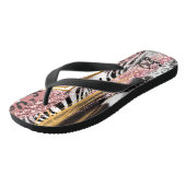 De anti-sociale vlinder slippers teenslippers (Schuin)