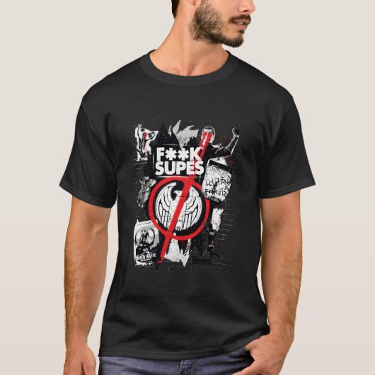 De anti-Supes Graffiti T-shirt (Voorkant)