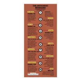 De Antichrist & Mark van het Beest Reclamekaart