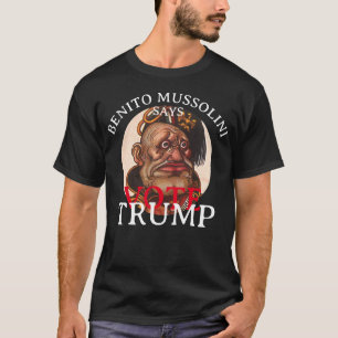 DE ANTICHRIST ZEGT STEM TRUMP VANCE T-SHIRT