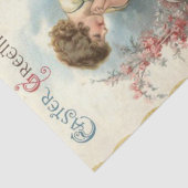 De anticipatie op paaseieren tissuepapier (Detail)