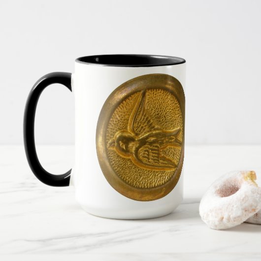 De Antiek Buttonnen van Claritas Mok (Met donut)