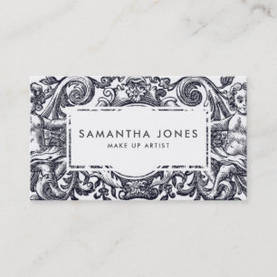 De antiek Cherubijn van de Engel maakt omhoog Visitekaartje