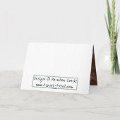 De antiek Dag van Mother´s van Rozen Kaart (Achterkant)