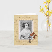De antiek Kaart van de Douane van het Manuscript & (Gele Bloem)