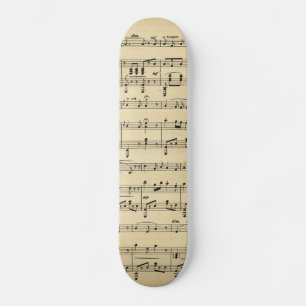 De antiek Muziek van het Blad Persoonlijk Skateboard
