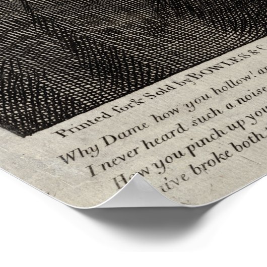 De Antiek tandenbak van het land Poster (Hoek)