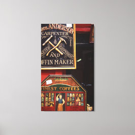 De antiek winkel canvas afdruk