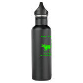 De antivax-trail Pro vax vaccinatie Waterfles (Links)