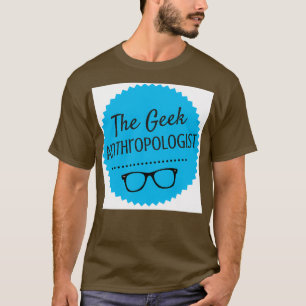 De antropologe Geek Logo T-shirt
