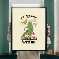 De Antwoorden Liggen Binnen Spirituele Kikker Padd
