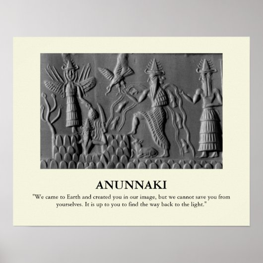 De Anunnaki 002 Poster (Voorkant)