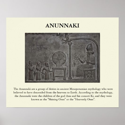 De Anunnaki Poster (Voorkant)