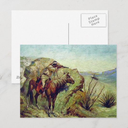 De Apache Briefkaart (Voorkant / Achterkant)