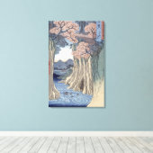 De apenbrug in de provincie Kai Canvas Afdruk (Insitu (Houten vloer))