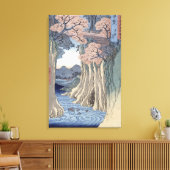 De apenbrug in de provincie Kai Canvas Afdruk (Insitu (Woonkamer))