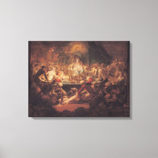 De apenlegers canvas afdruk (Voorkant)