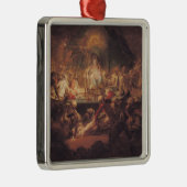 De apenlegers metalen ornament (Rechts)