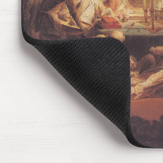 De apenlegers muismat (Hoek)